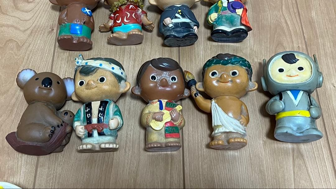 富士銀行　ぼくちゃん　ソフビ14体セット