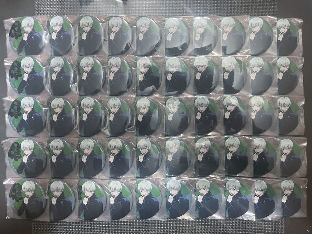 呪術廻戦 狗巻棘 大交流展 ベースヤード 缶バッジ まとめ売り