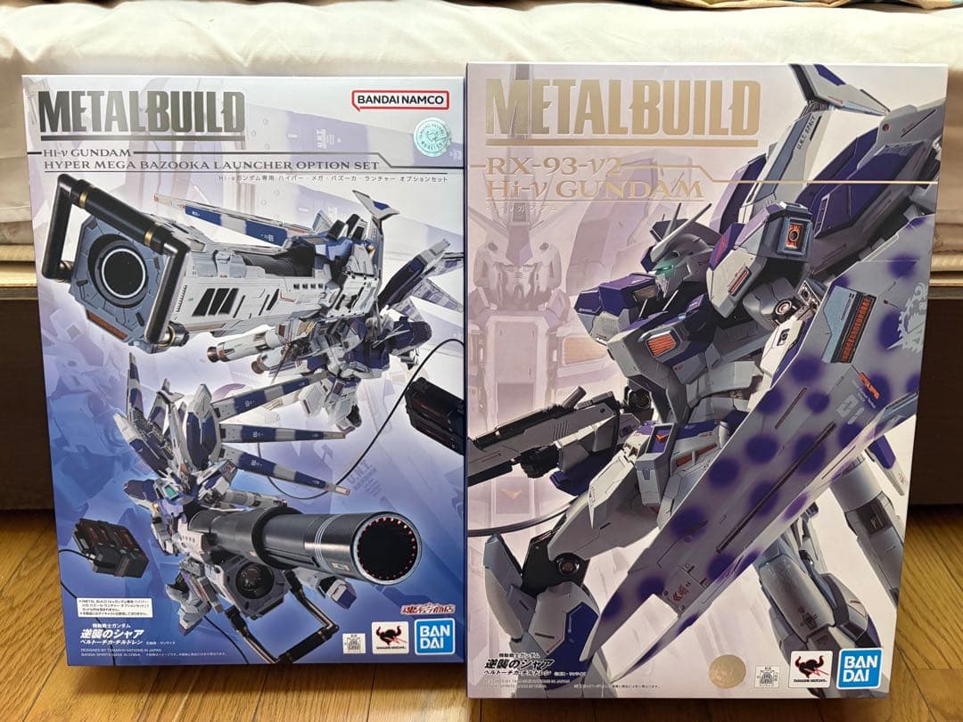 メタルビルドハイニューガンダム＆ハイパーメガバズーカランチャー セット