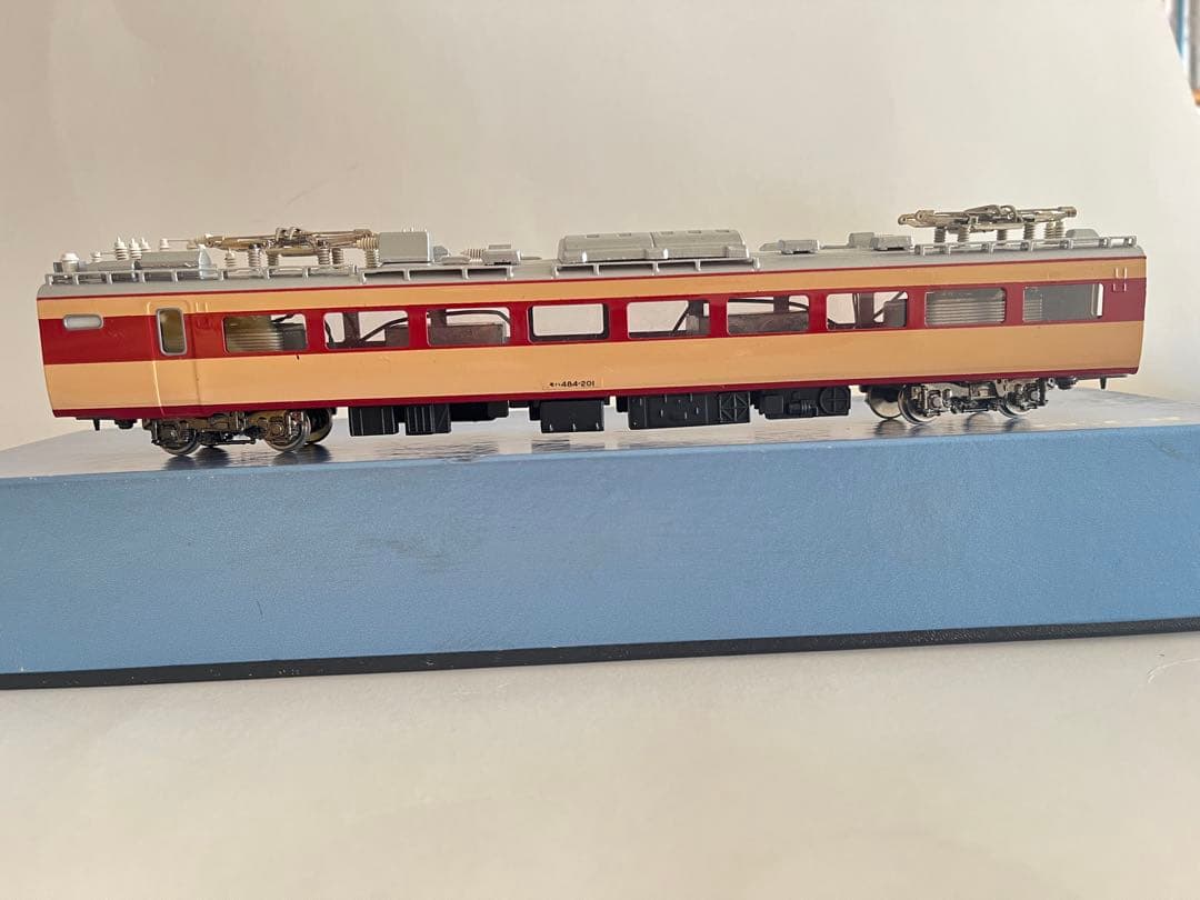 鉄道模型 赤/クリーム HOゲージ モハ484