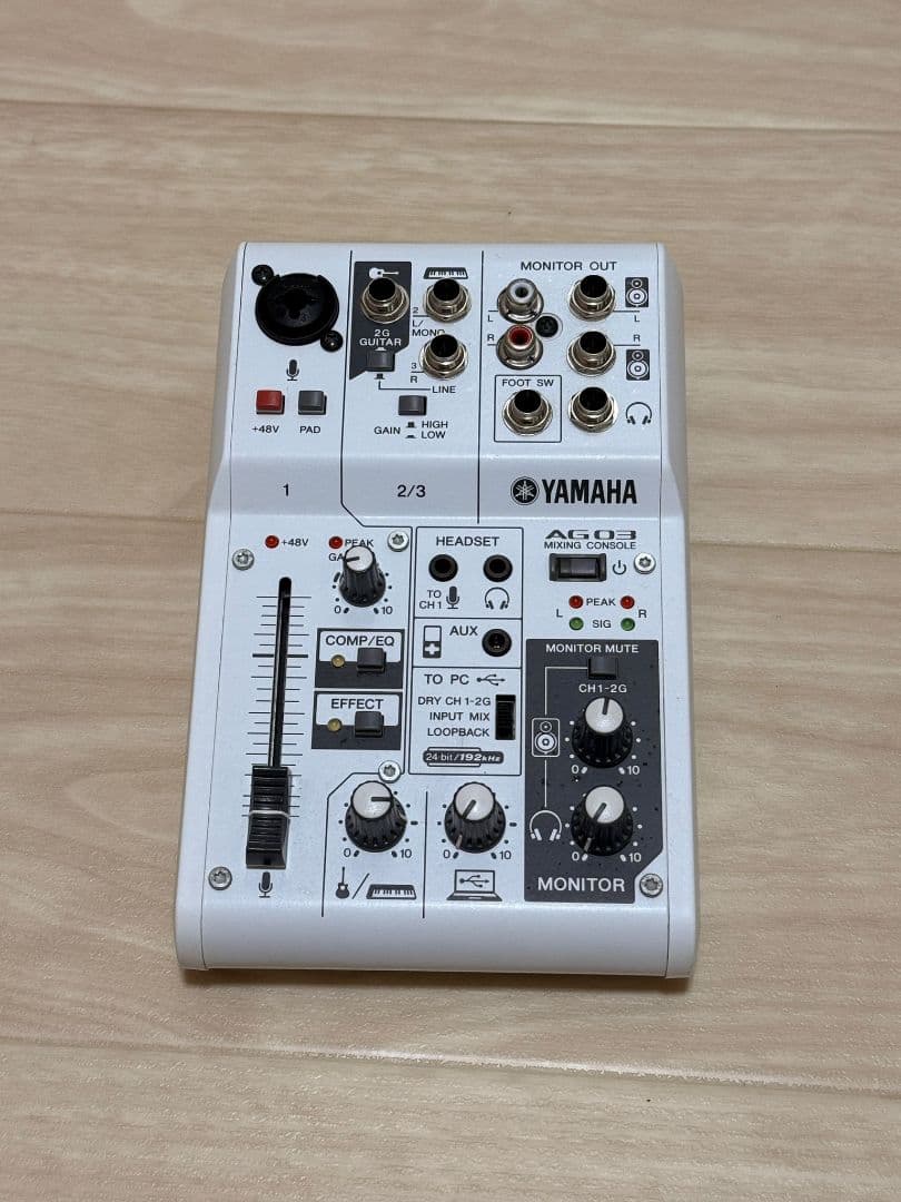 YAMAHA AG03 アナログミキサー 動作確認済み