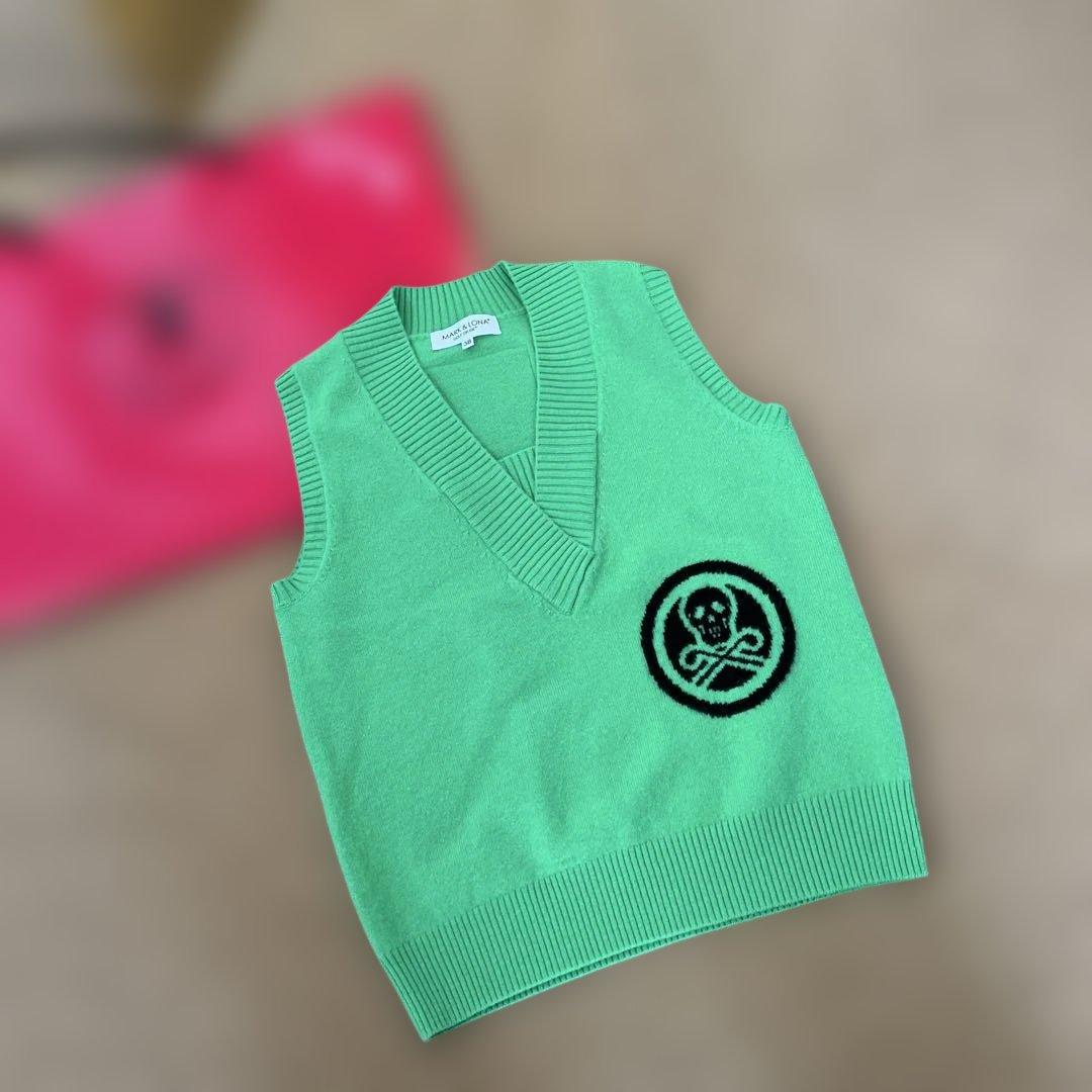 マーク＆ロナ　カシミヤベスト　38