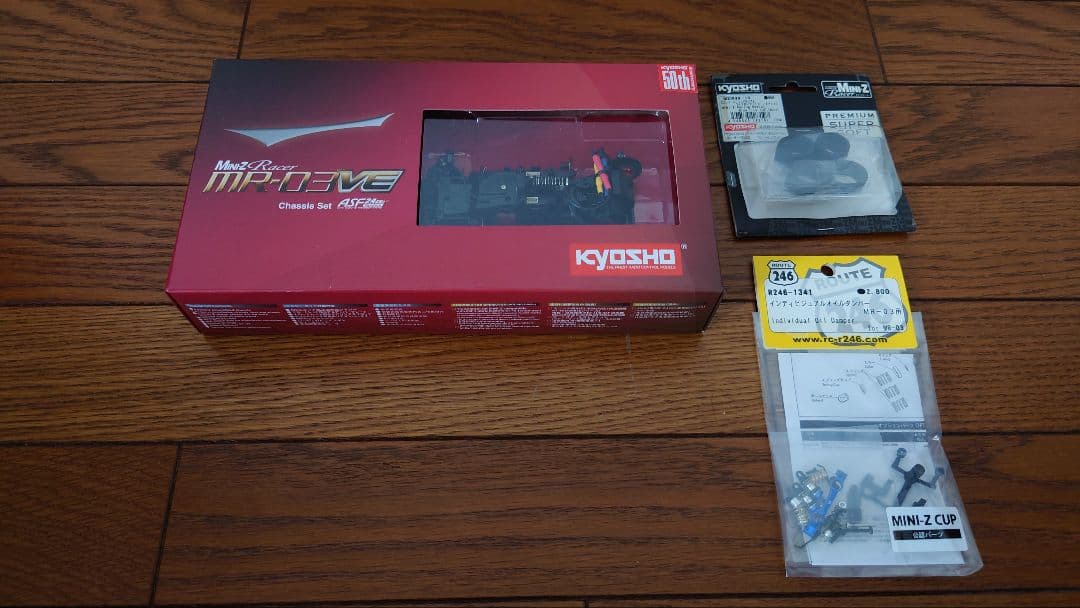 ★京商 ミニッツレーサー MR-03VE TXレスシャシーセット 50th
