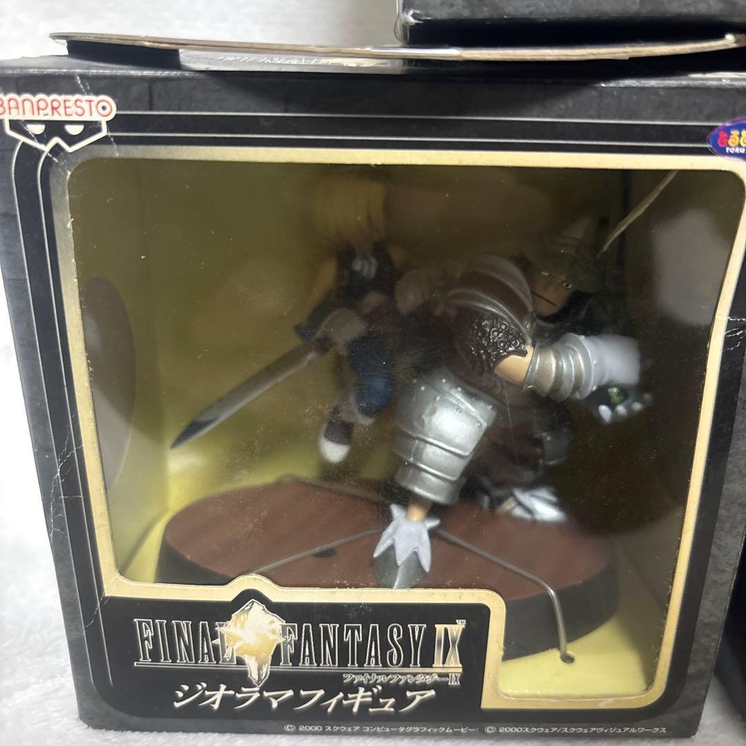 ファイナルファンタジー IX ジオラマフィギュア ff9 ジタン ガーネット