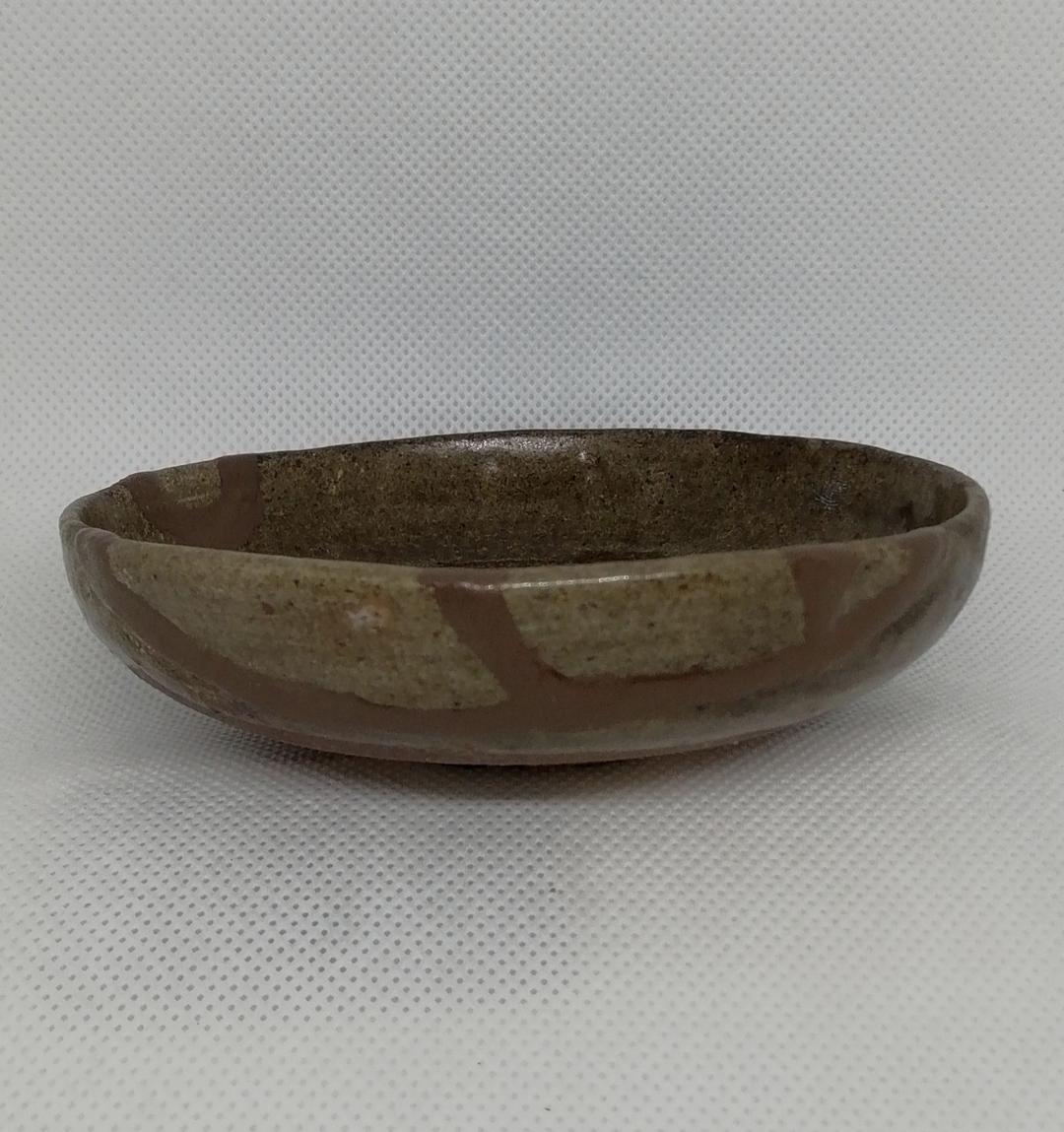 【お値下げ】骨董 斑古唐津　平盃（呼び継あり）安土桃山時代