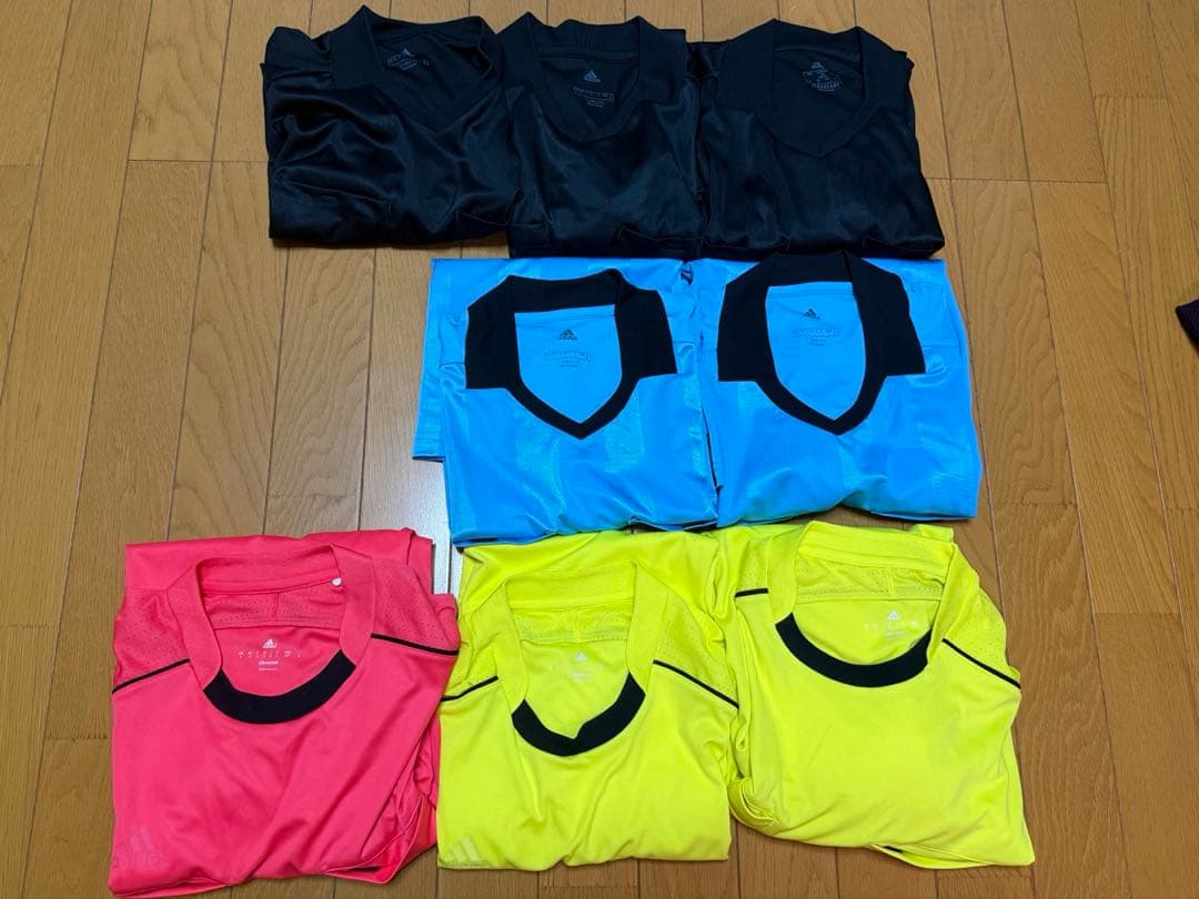 レフェリーシャツ 8枚セット