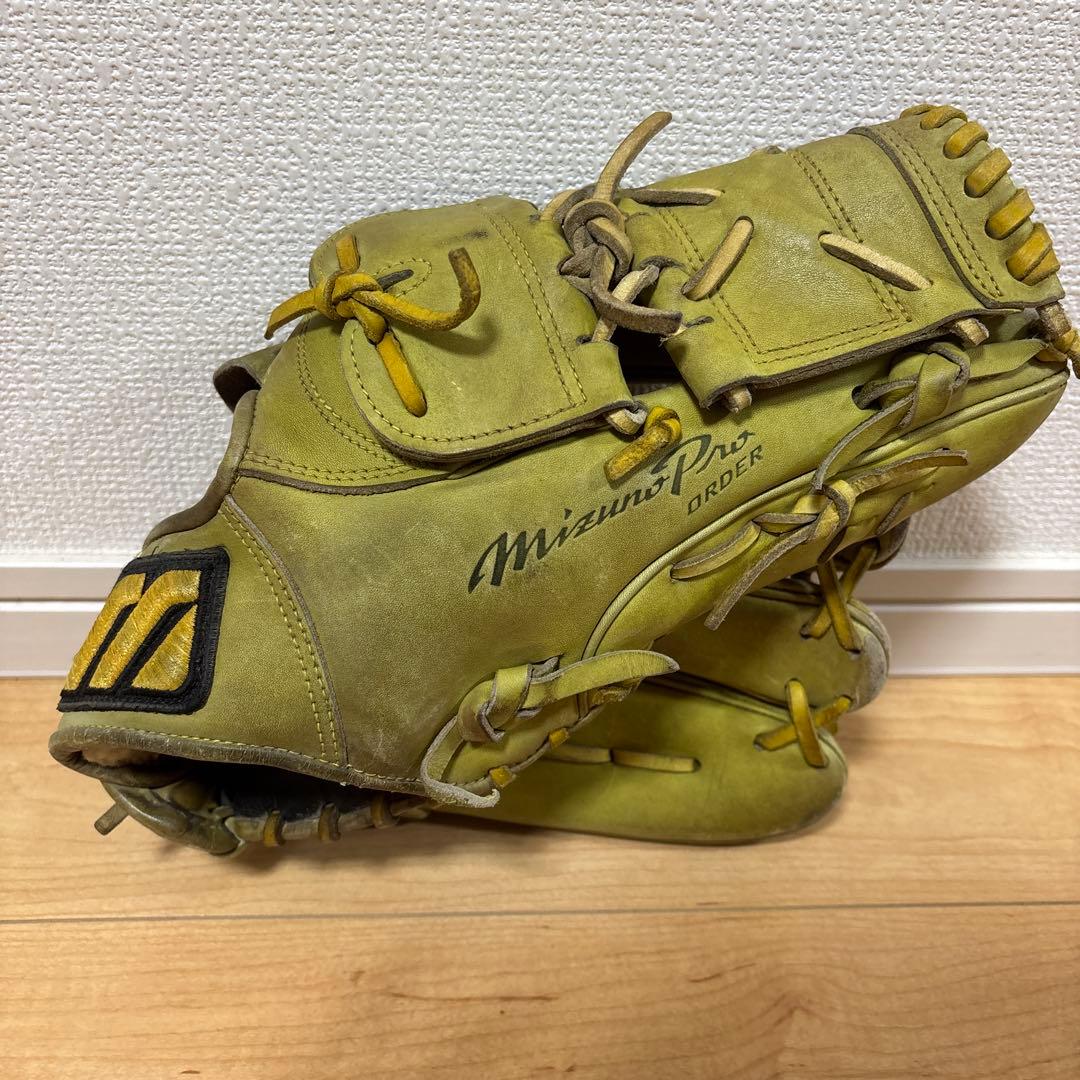 土手ラン　ミズノプロ硬式グローブオーダーピッチャー用