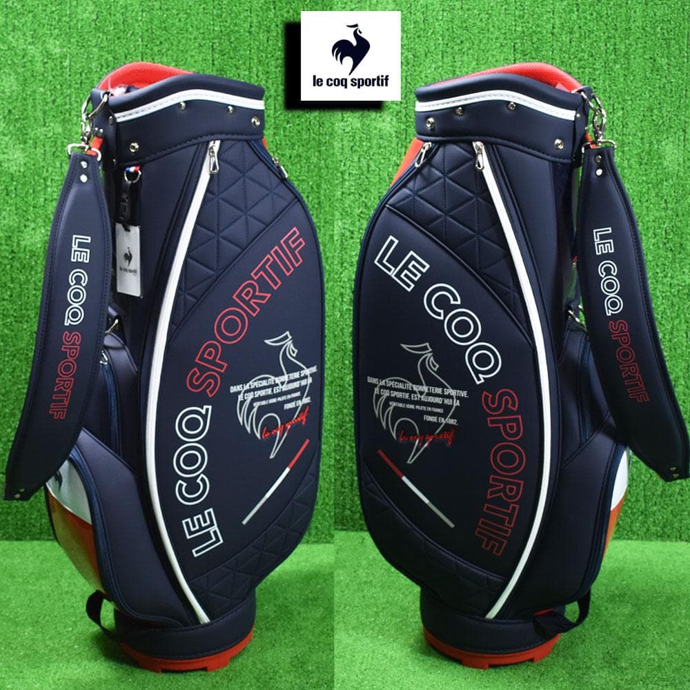 ルコックスポルティフ ゴルフ レディース キャディバッグ８.５型 新品！