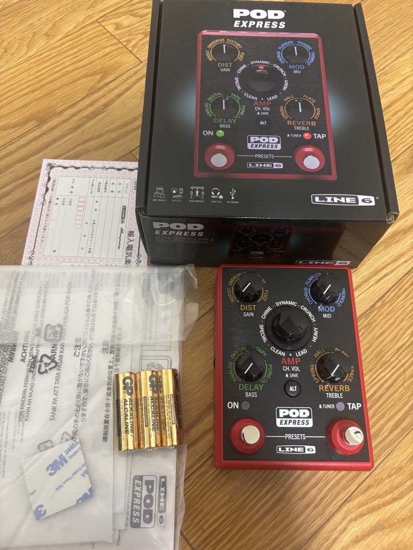 LINE 6 POD EXPRESS ギターマルチエフェクター