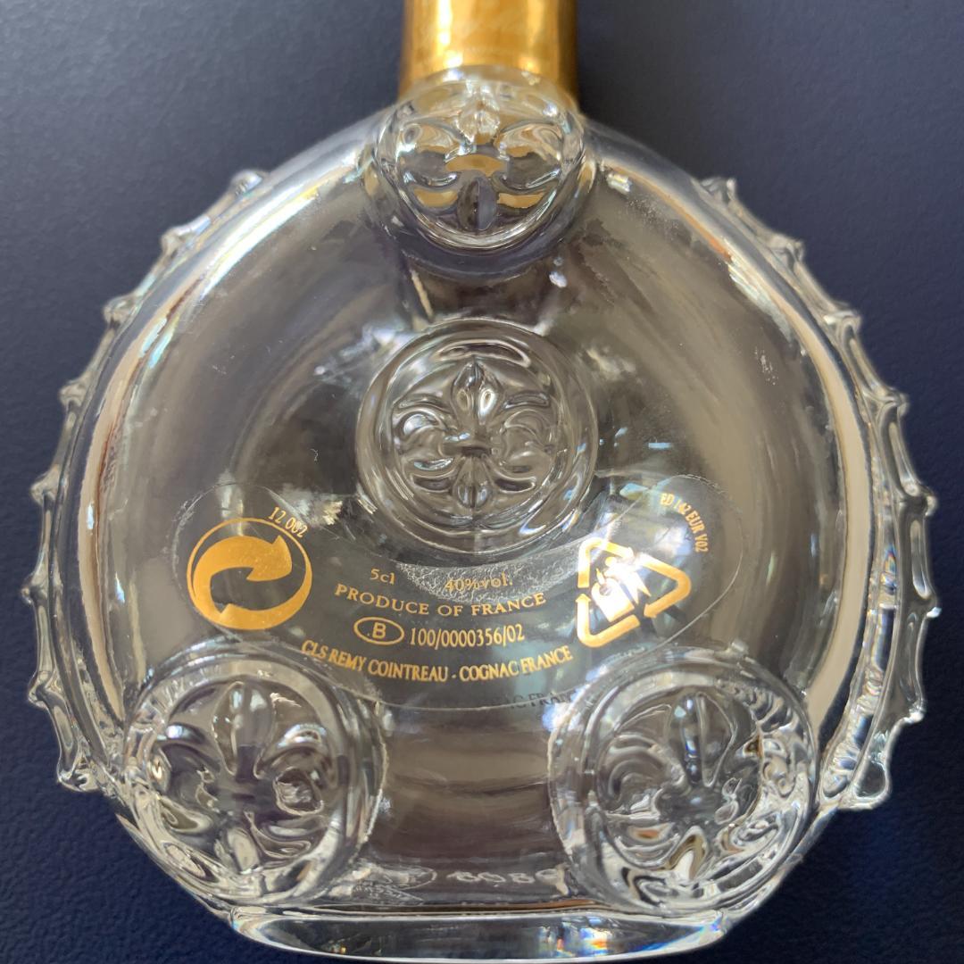 【希少】レミーマルタン ルイ13世 バカラクリスタル ミニチュアボトル 空瓶