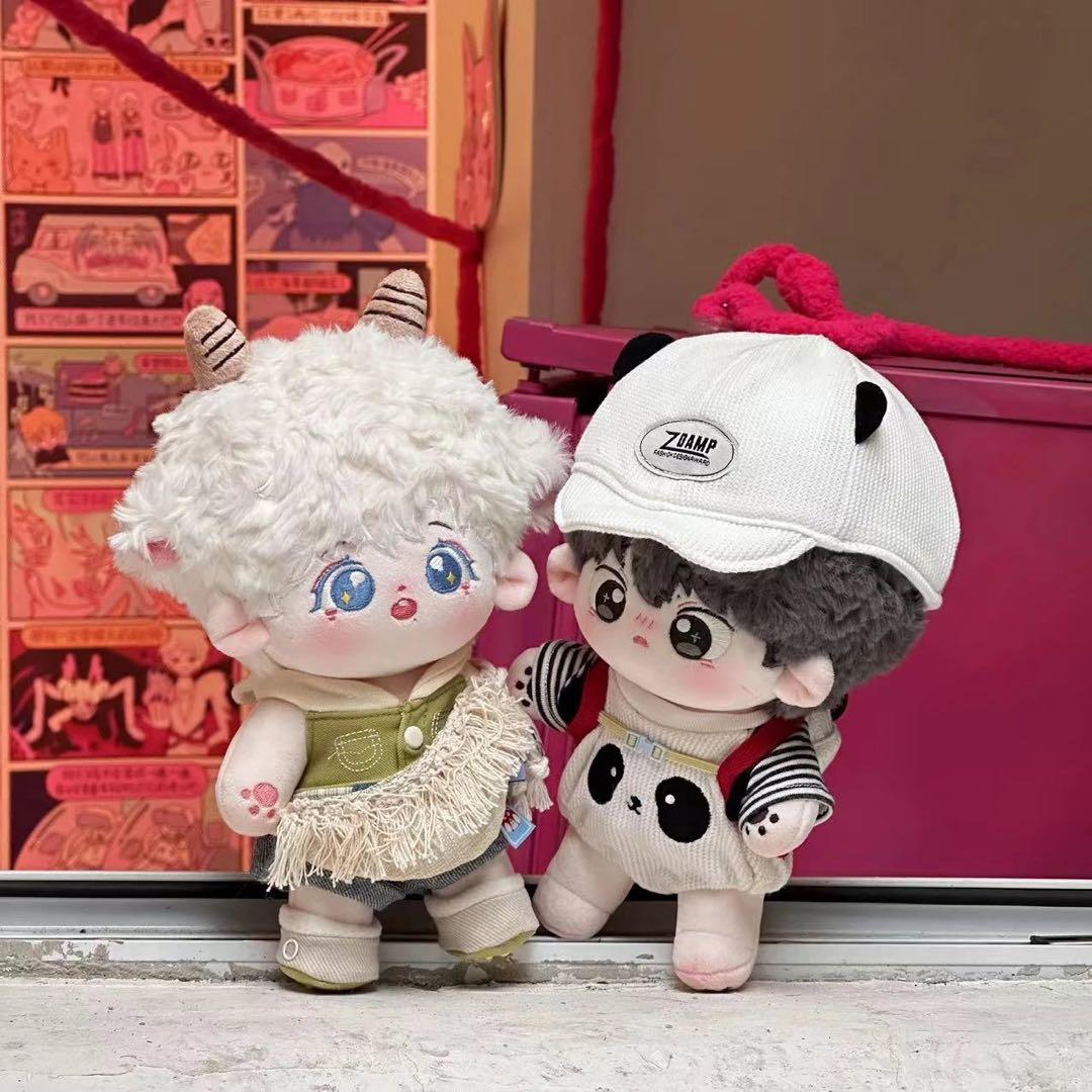 20cm ぬいぐるみ着せ替え　ぬい服　レア人気限定完売した洋服王一博肖戦