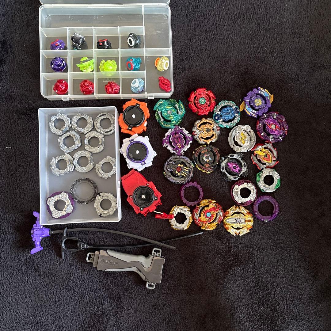 ベイブレードセット　パーツ付き