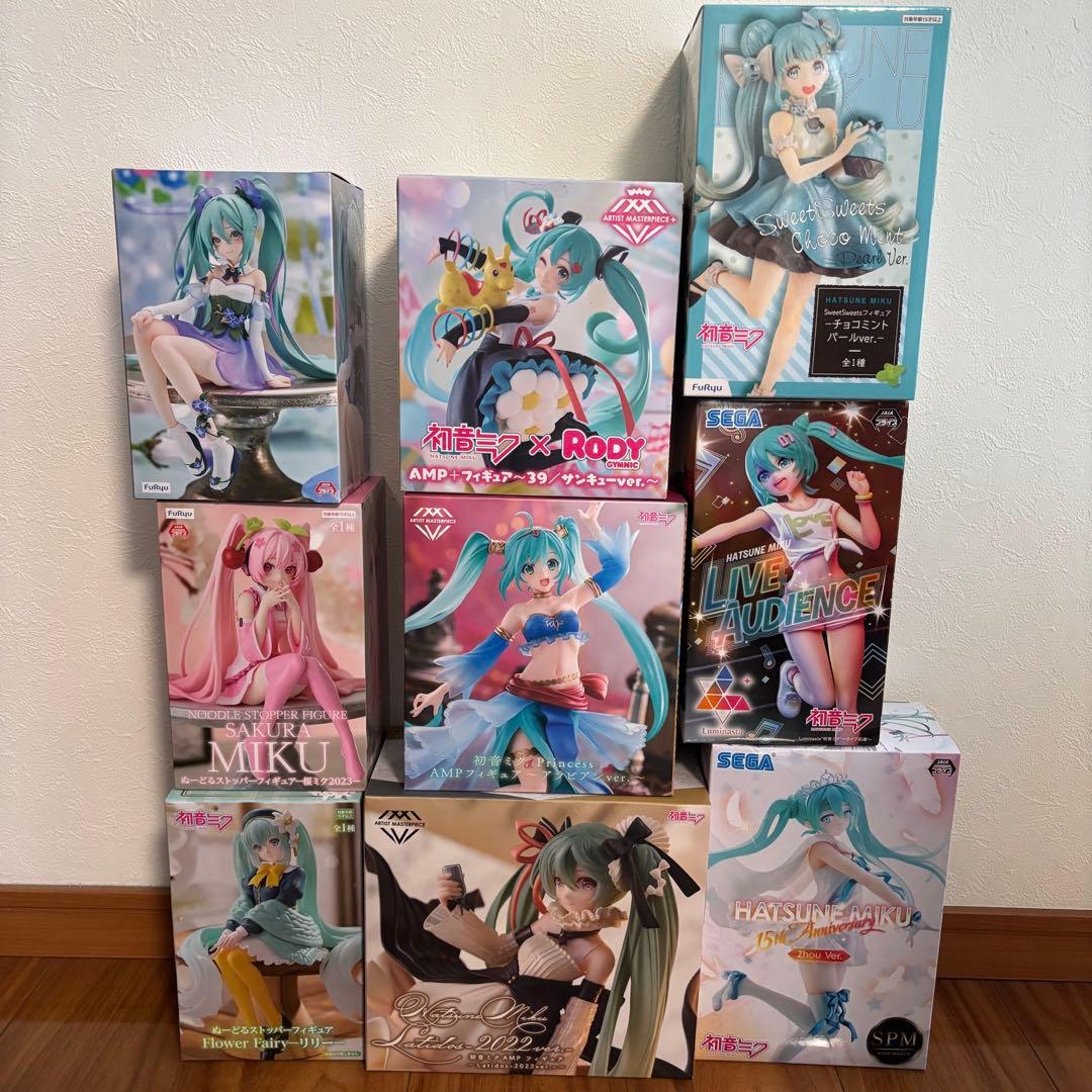 初音ミク フィギュア 9点セット RODY 桜ミク ぬーどるストッパー 他