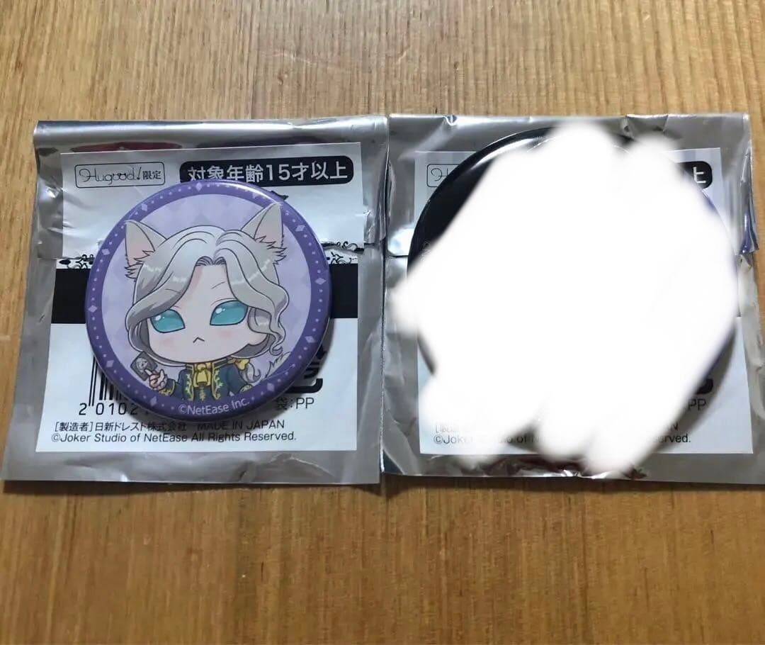 第五人格 ナンジャタウン 写真家 ジョゼフ キラキラ缶バッジ ミニ缶バッジ