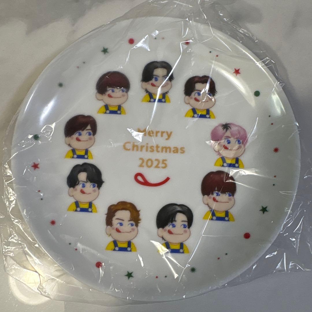 不二家 FUJIYA  Man オリジナル クリスマス プレート 皿