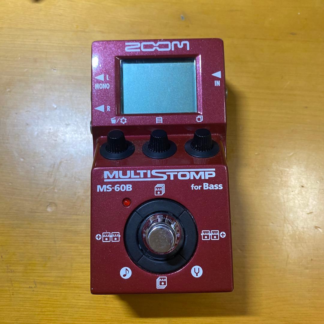 配信機器・PA機器・レコーディング機器 ZOOM MS-60B MULTI STOMP for BASS