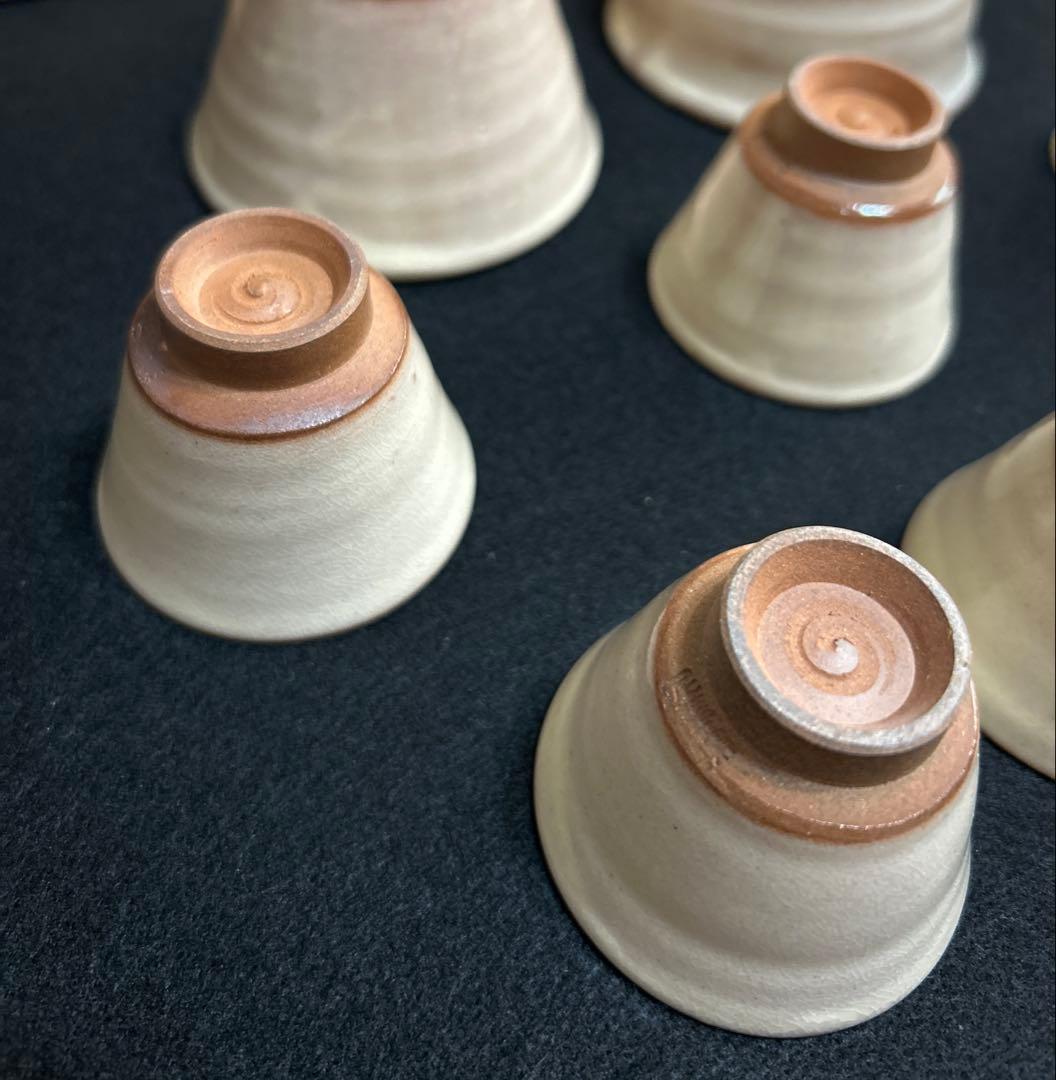 坂田泥華 萩 茶器 煎茶器 泥華窯 萩焼 木箱