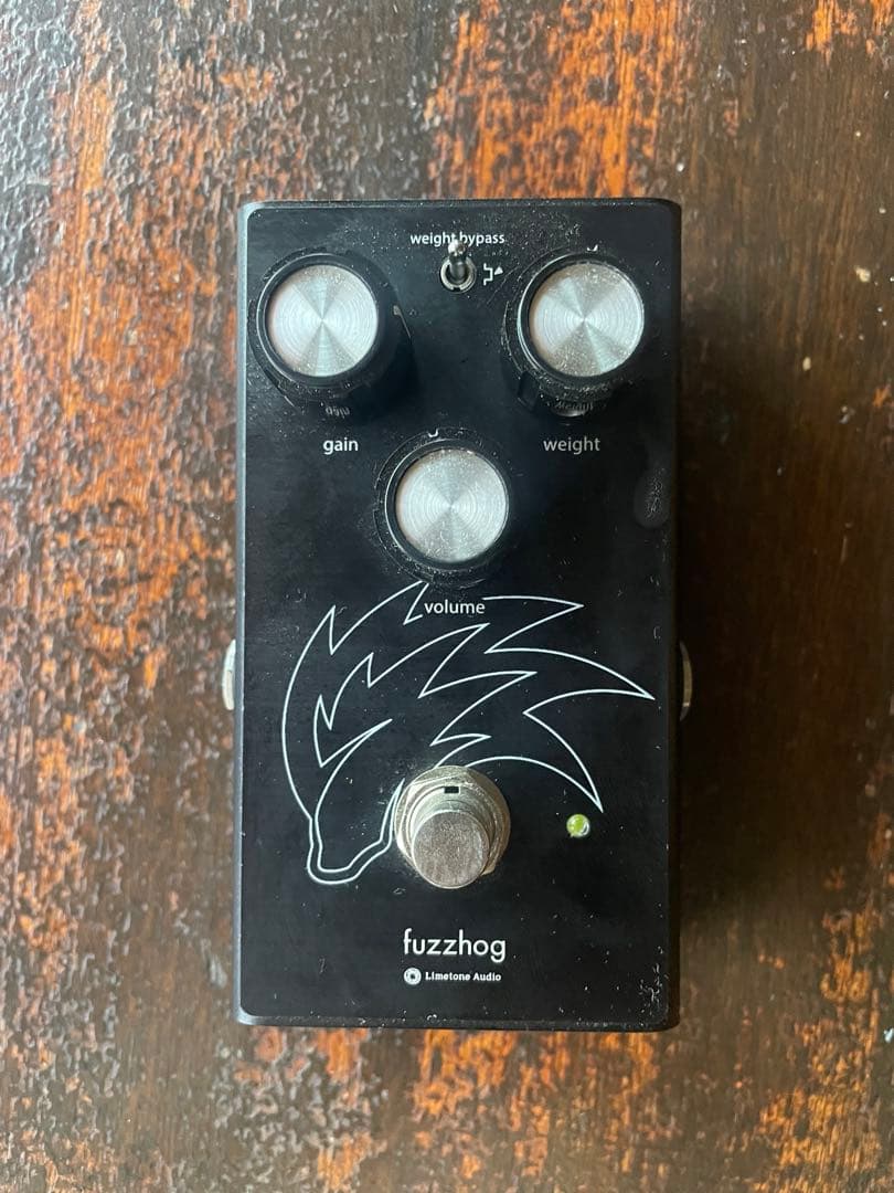 fuzzhog ギターエフェクター　lime tone audio