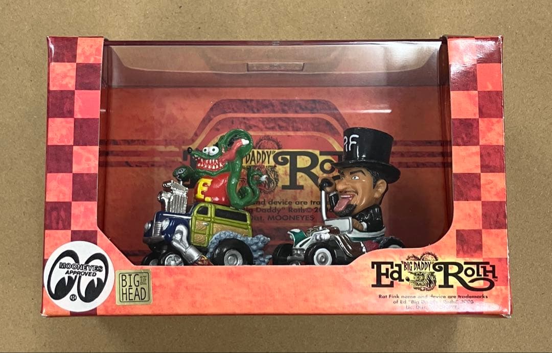 エドロス ラットフィンク フィギュア BIG HEAD COMPANY