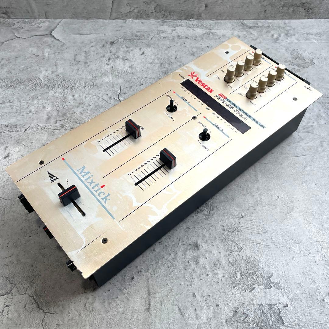 動作確認済 Vestax 2ch DJミキサー PMC-06 Pro ベスタクス