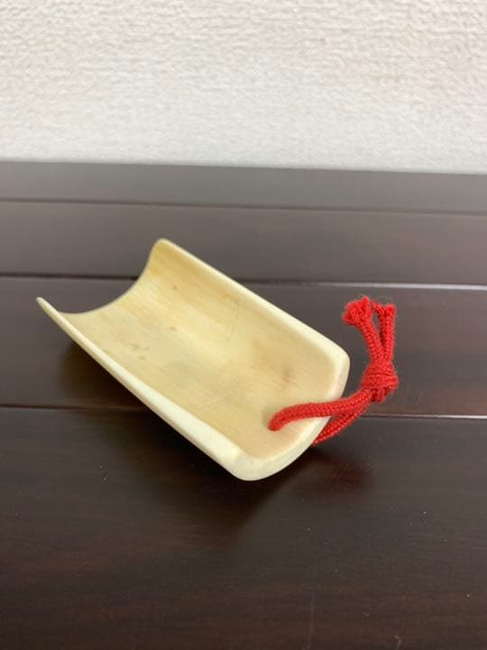 茶道具　茶杓 マンモス　H33-1