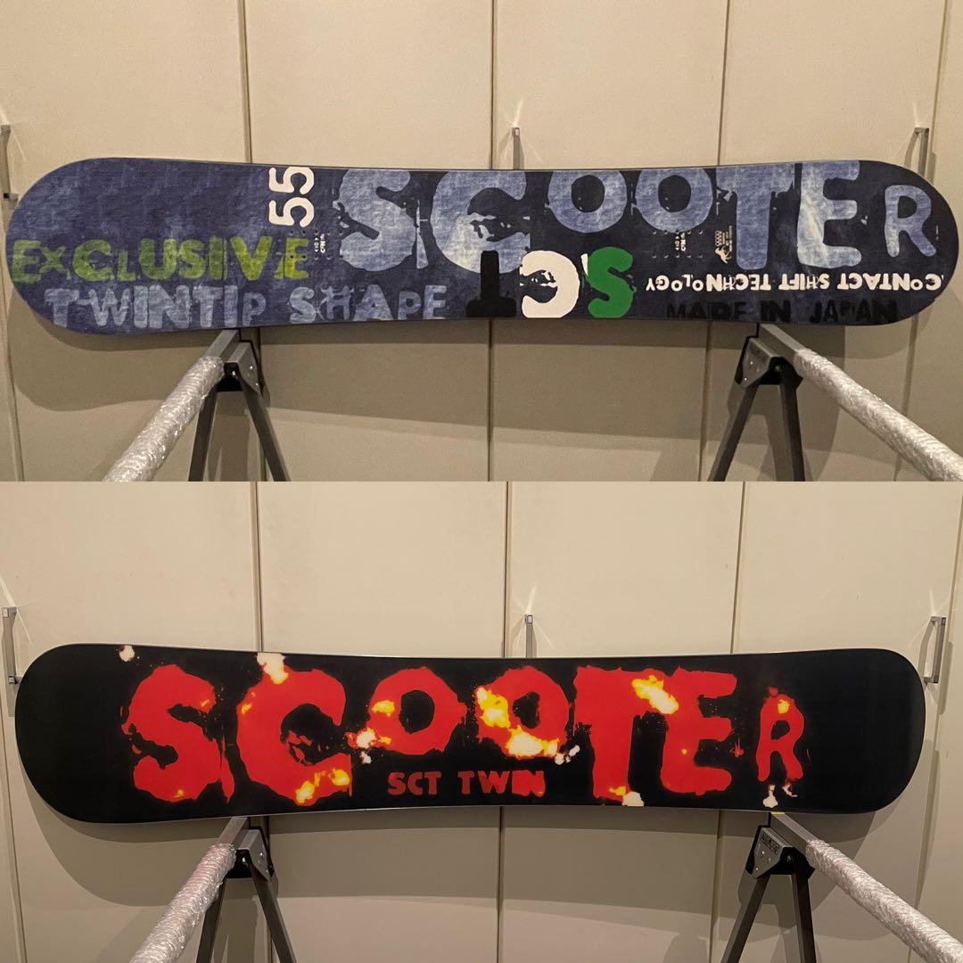 国産　SCOTER SCT TWIN 155cm MADE IN JAPAN