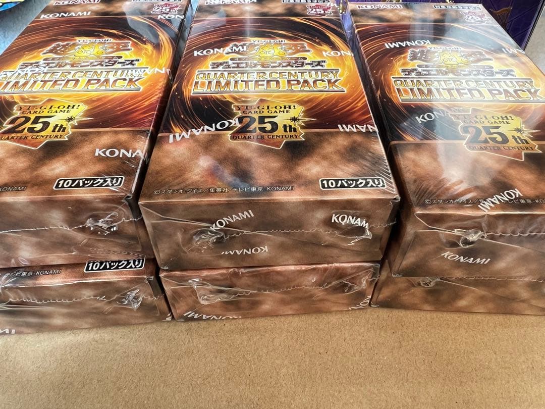 遊戯王 QUARTER CENTURY LIMITED PACK 6BOX