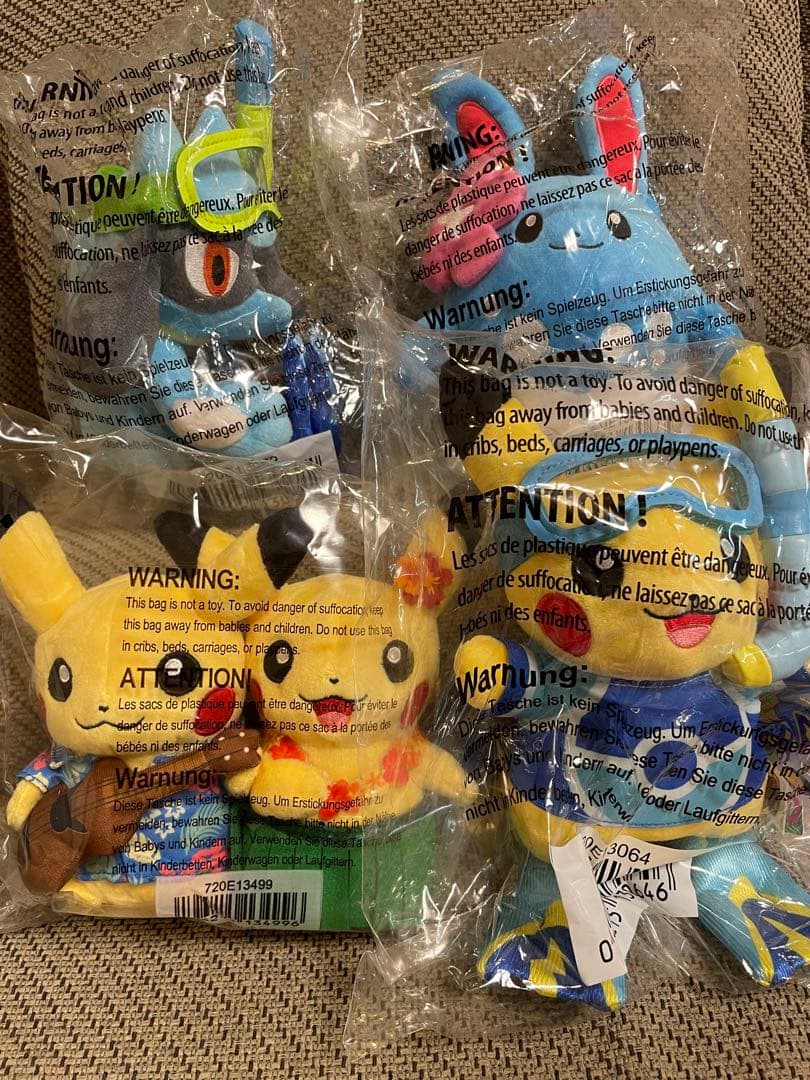 ピカチュウ マリル リリオル WCS2024 ぬいぐるみ