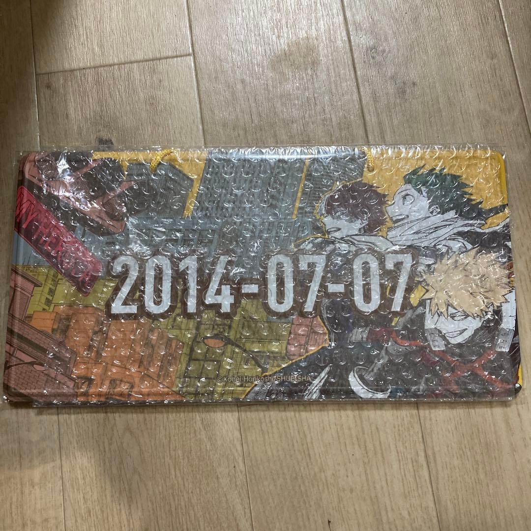 【My Hero Academia】ヒロアカフェア アニバーサリーメタルプレート