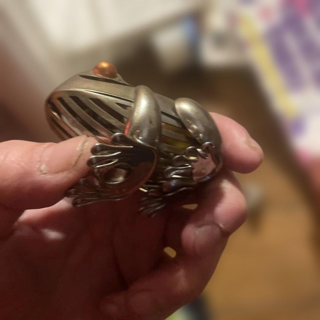 カエルブリキ　希少　レア