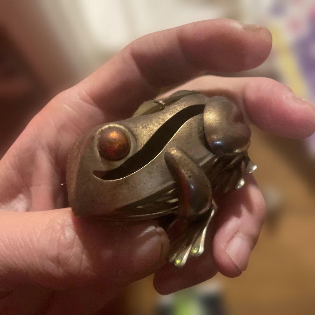 カエルブリキ　希少　レア