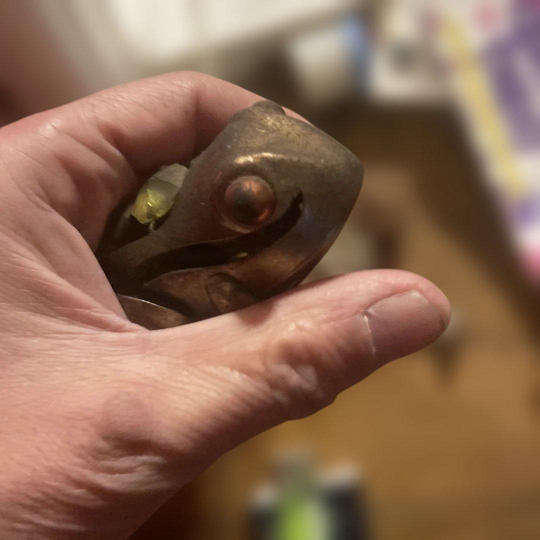 カエルブリキ　希少　レア