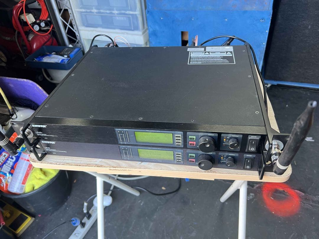 Shure UR4S x2 ABJ 779-810 ワイヤレス2台セット