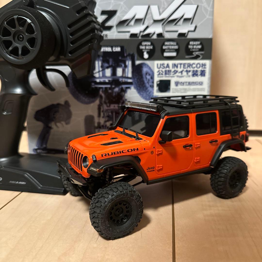 ミニッツ 4×4 ジープ ラングラー アンリミテッド ルビコン パンプキン