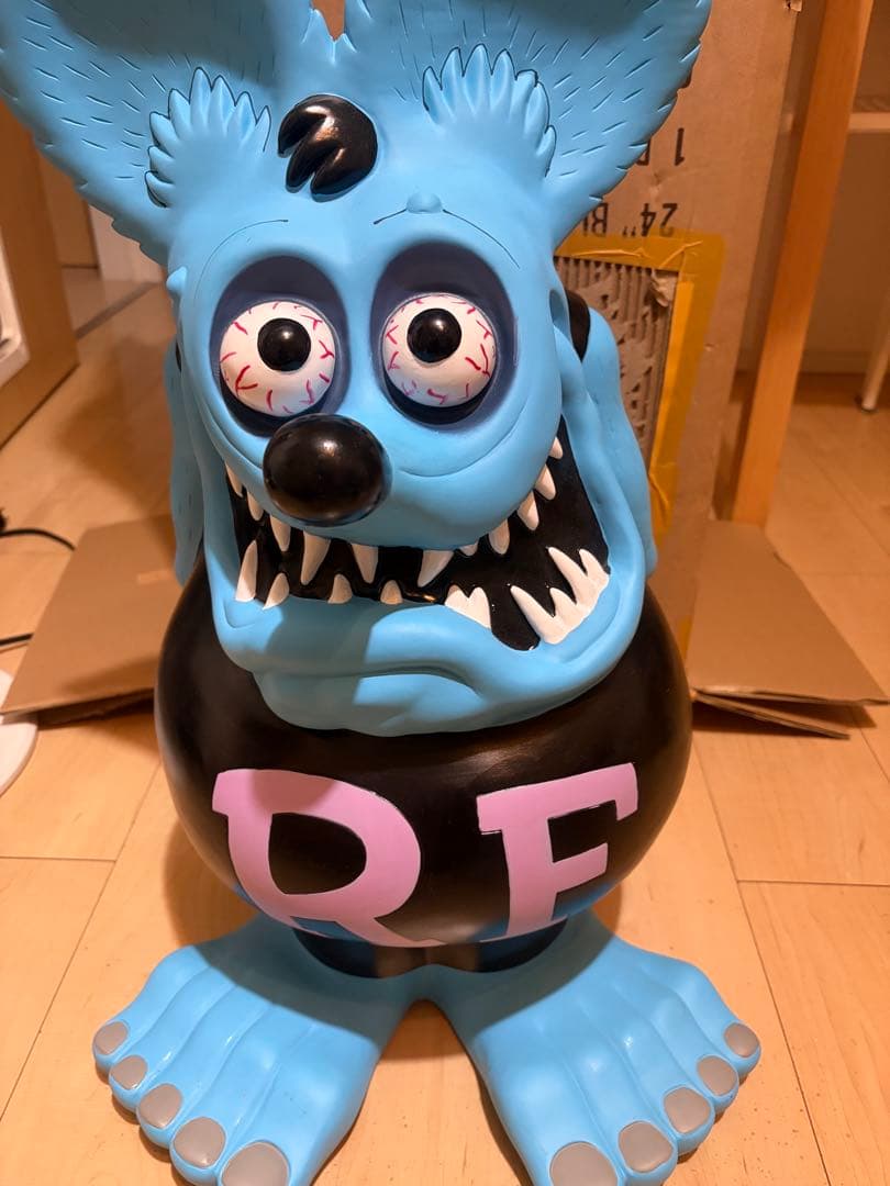 ラットフィンク　ラットフィンクパンクRF ラットフィンク貯金箱フィギュア