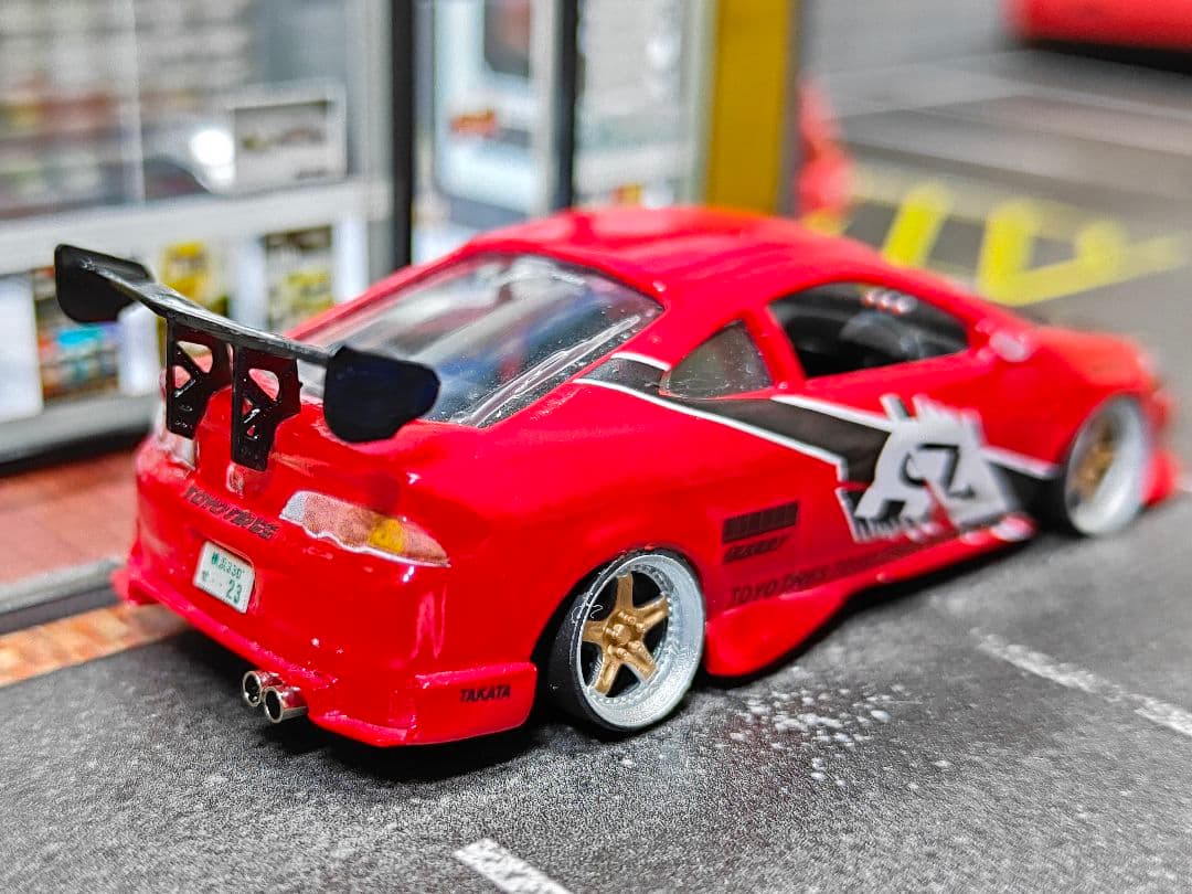 ホットウィールカスタム ホンダ インテグラ CD5 ワイスピ仕様 レアトミカ改造