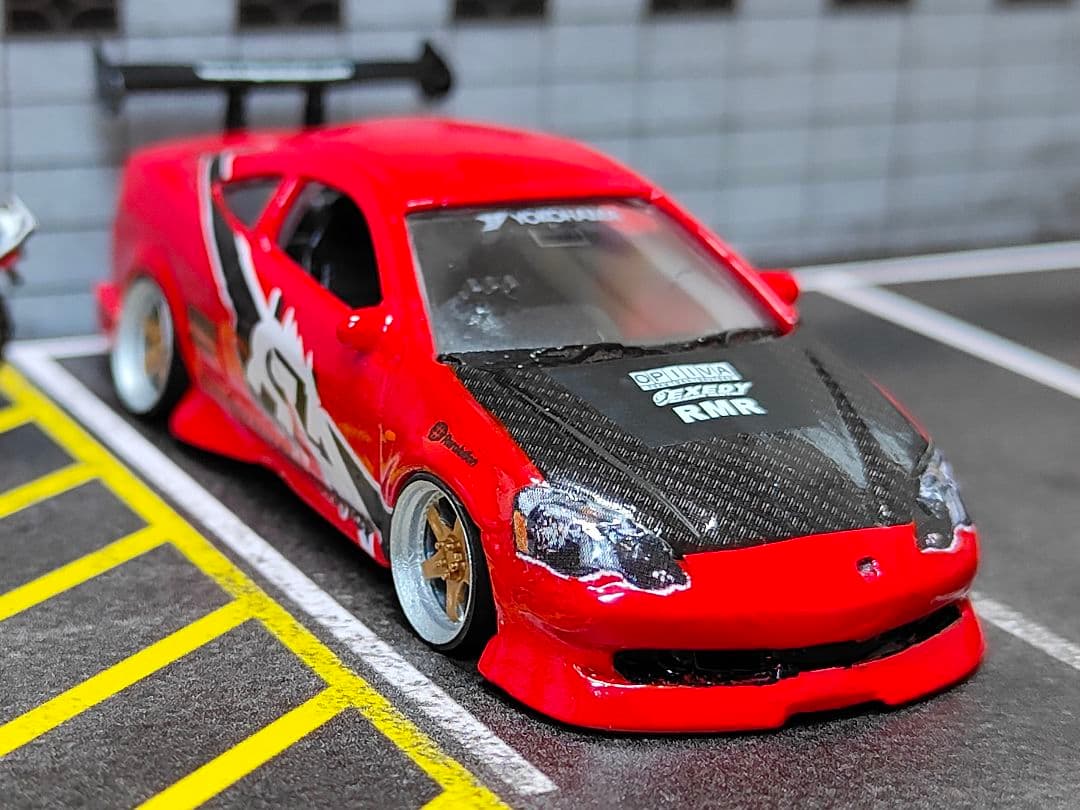 ホットウィールカスタム ホンダ インテグラ CD5 ワイスピ仕様 レアトミカ改造