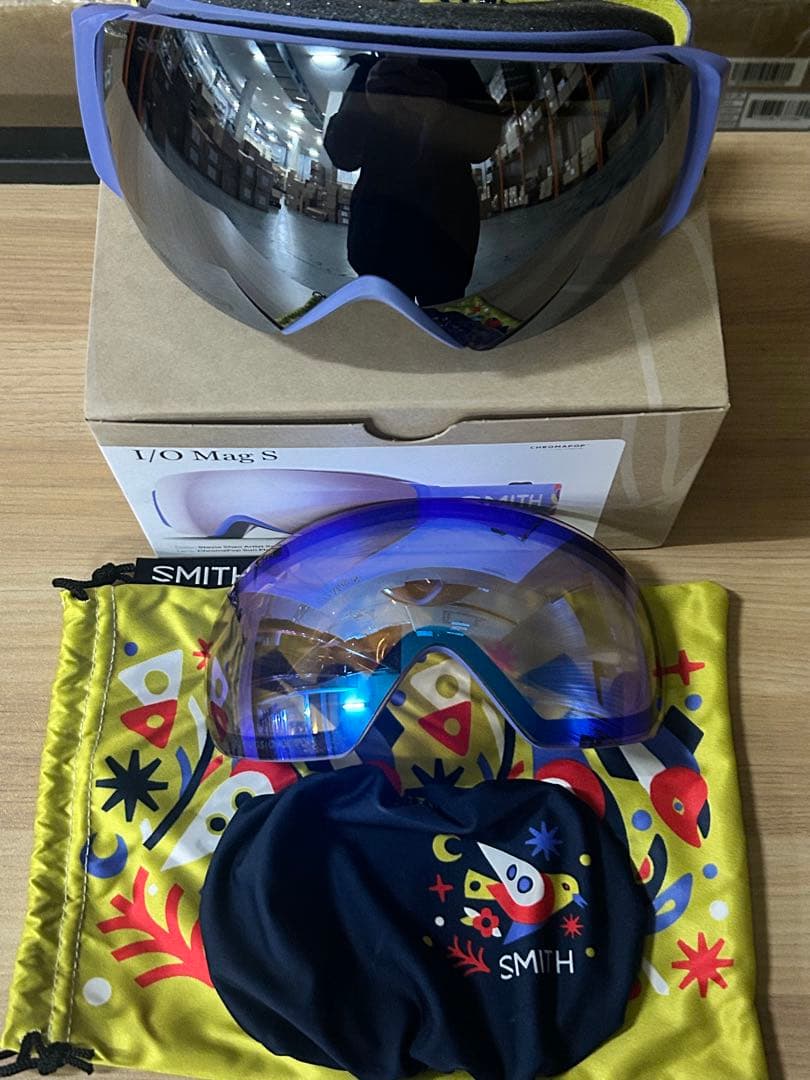 スキー・スノーボードアクセサリー SMITH I/O Mag S Stevie Shao ArtistSeries