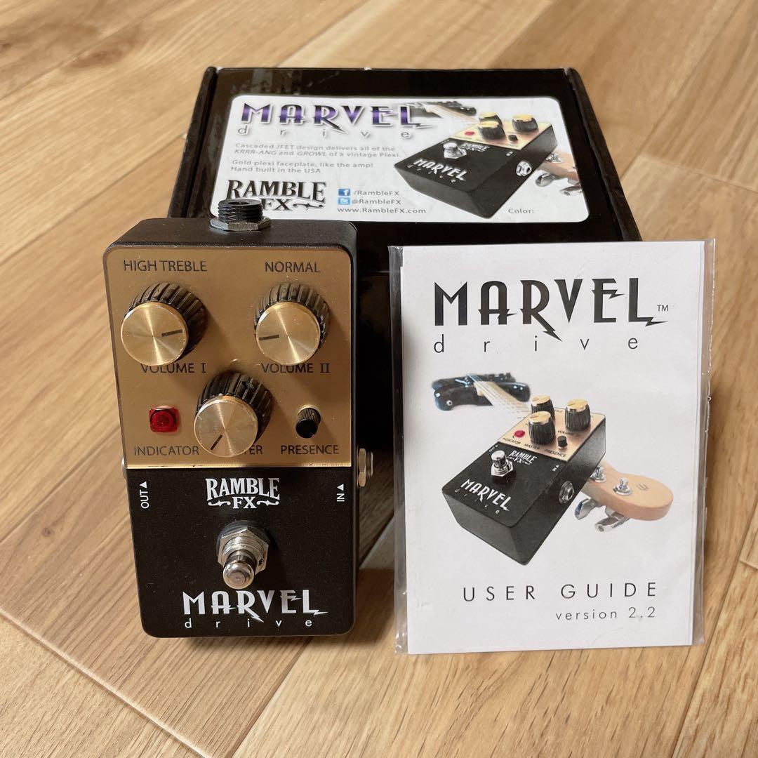 Ramble FX MARVEL drive ギターエフェクター