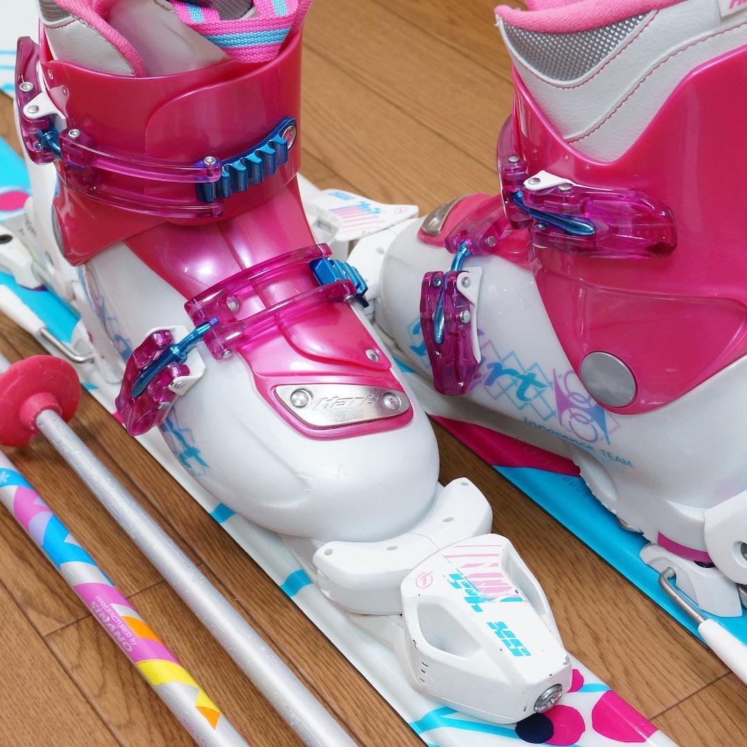 メンテ済 110cm 靴20cm P.PRITY スキーセット