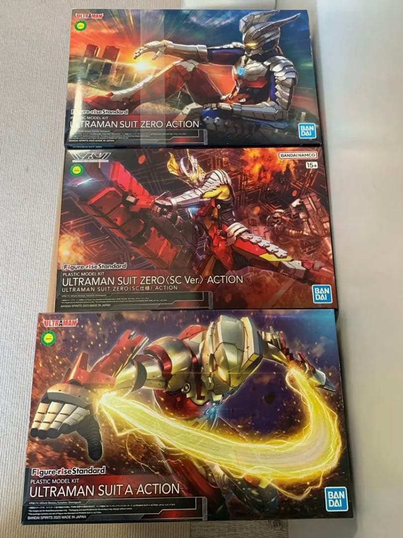新品未開封✨ウルトラマンフィギュア3種セット