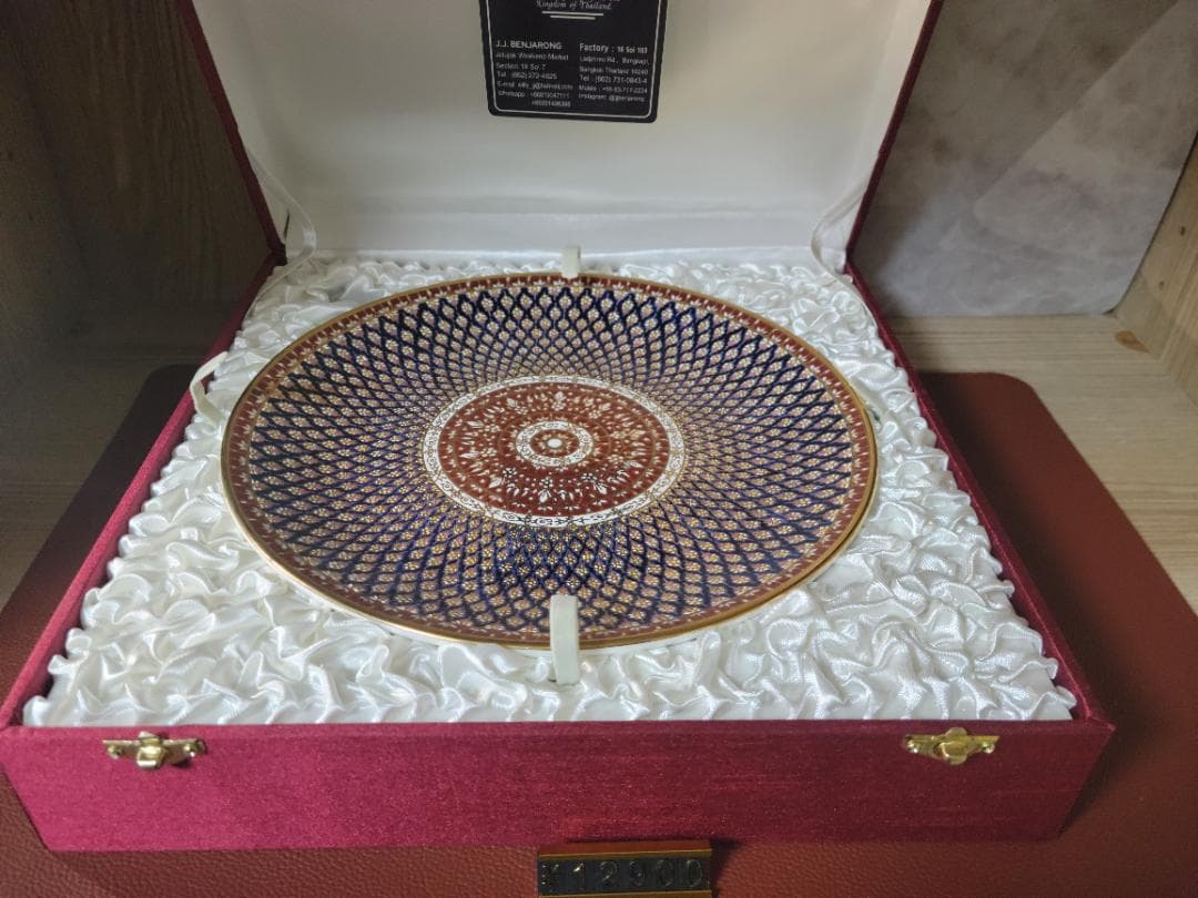 ベンジャロン焼き プレート皿