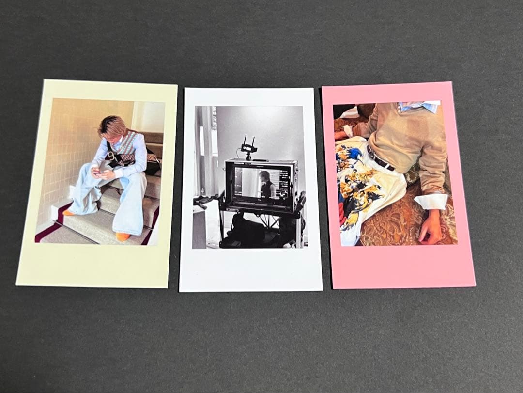 BTS ジミン　JIMIN チェキ風マグネット　3枚セット