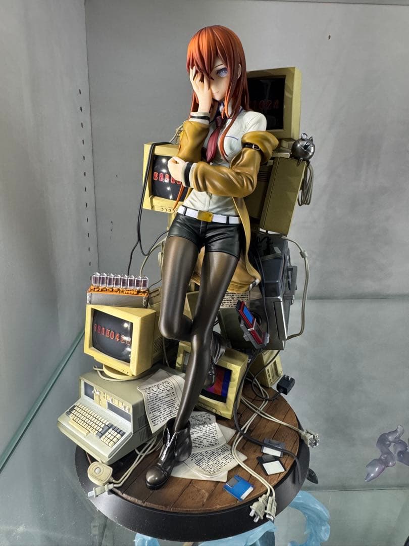 シュタインズゲート 運命探知の魔眼 牧瀬紅莉栖 1/7スケールフィギュア 開封品