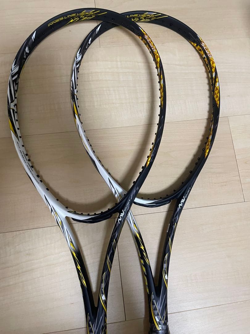 2本　鬼滅の刃 F SPEED V-01 善逸　ソフトテニスラケット