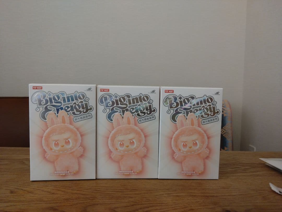 ハ*ス様 Labubu Big into Energy 正規品　バラ購入3つ
