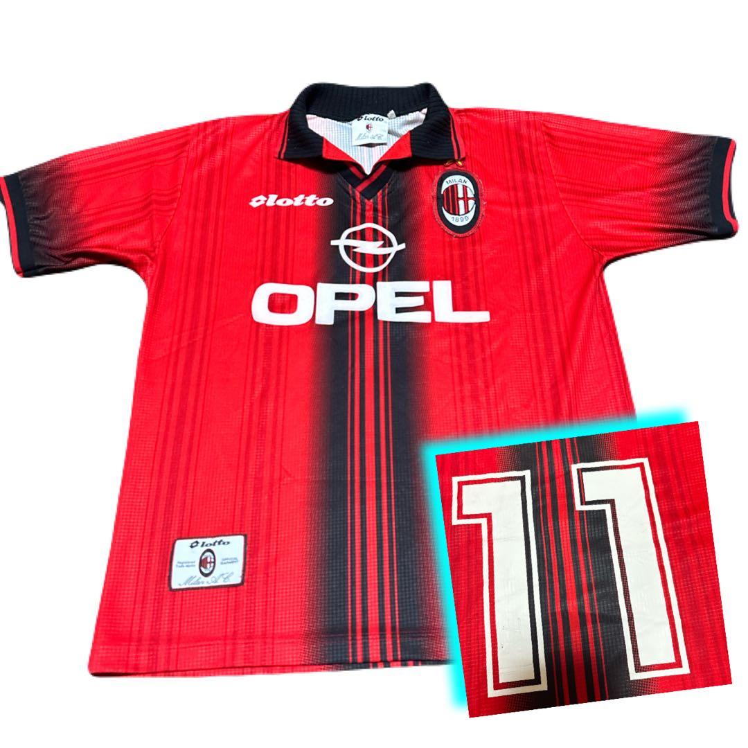【激レア】ACミラン 1997/1998 ユニフォーム ロット #11