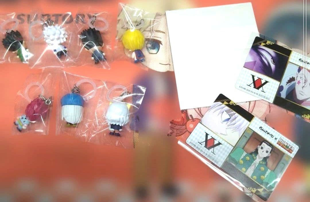 HUNTER×HUNTER めじるしアクセサリー　ゴン　キルア　クラピア　他