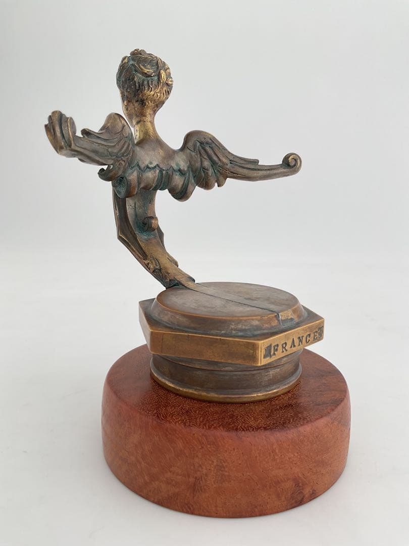 FrenchLady1910Bronze貴婦人JMTrident三叉槍貴族王公族