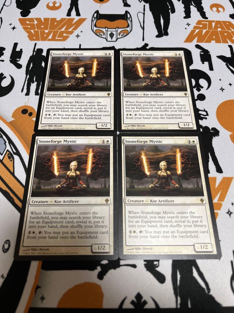 【MTG】石鍛治の神秘家/Stoneforge Mystic 4枚セット